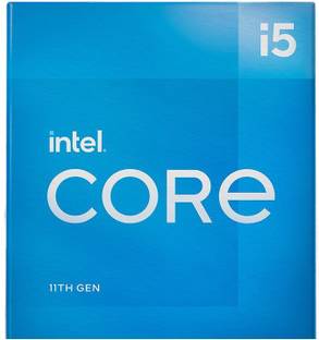 Intel i5-11400 4.4 GHz Upto 4.4 GHz LGA 1200 Socket 6 Cores 12 Threads Desktop Processor