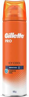 Gillette Pro Shaving Gel Icy Cool With Menthol