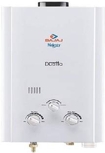 BAJAJ Majesty Duetto LPG 6-Litre Water Heater (White) 6 L Gas Water Geyser | with Free Installation