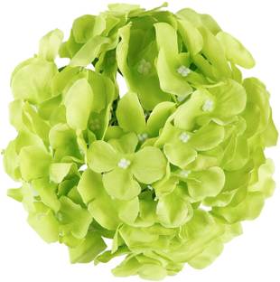 well art gallery Green Hydrangea Artificial Flower