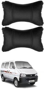 RONISH Black Leatherite Car Pillow Cushion for Maruti Suzuki