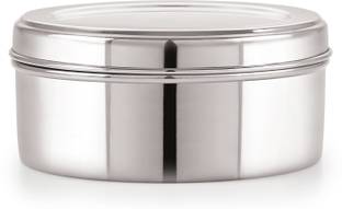 NEELAM Stainless Steel 10 26G Puri Dabba Storage Container  - 825 ml