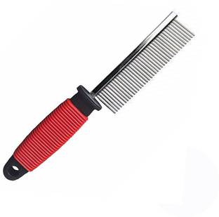 Emily Pets Stainless Steel Teeth Pet Comb For Dog - Flea Control Solution Basic Comb for  Dog, Cat