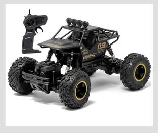 NIYAMAT Remote Control Plastic Racing Car Rock Crawler 4 Wheel Drive Metal Alloy Body