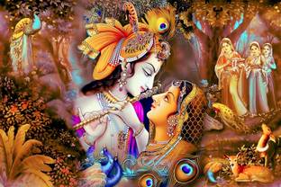 HD PRINT HOUSE Religious Multicolor Wallpaper