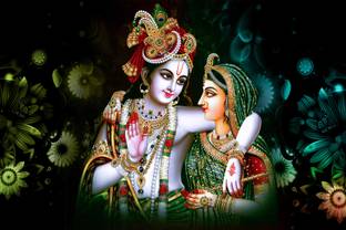 HD PRINT HOUSE Vinyl Religious Multicolor Wallpaper