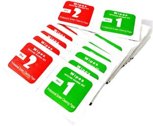 FINCH { 10 Pcs } WET AND DRY Screen Cleaning WIPES Big Size for Laptops, Computers, Gaming, Mobiles