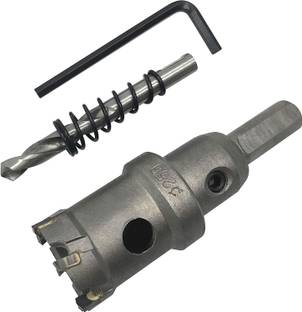 uptodatetools 25mm TCT Hole Saw Cutter, for Stainless Steel, Metal Plate, Aluminum