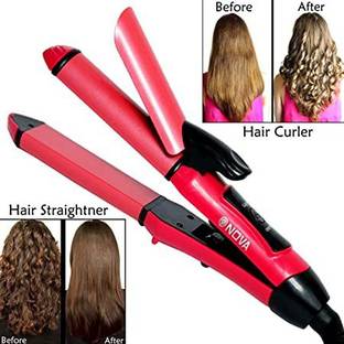 Chitransh Professional N2009 2in1 Hair Straightener&Curlerwith Ceramic Plate F131 N 2009 Professional Multipurpose 2in1 Hair Straightener&Curler C185 Hair Straightener