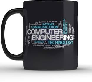 Shieldsmore Ceramic Designer computer engg Printed Coffee Cup/Mug For GIFT 325ML Ceramic Coffee Mug