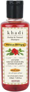 Satvayush Ayurvedic Hibiscus Bhringraj Shampoo SLS and Paraben Free Natural & Herbal