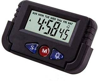 Cloudsale Digital Black Clock