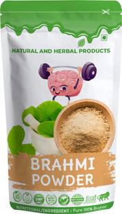 NATURAL AND HERBAL PRODUCTS Brahmi Powder for Brain | Eating| Drink | Liver | Immunity Booster