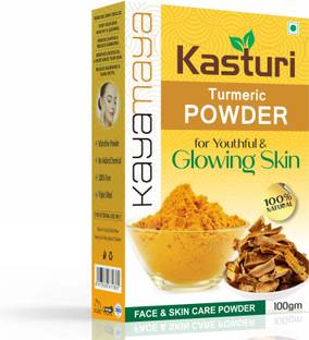 Kayamaya 100% Natural Wild Turmeric Powder (Kasturi Manjal / Amba Haldi / Jangli Haldi)