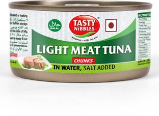 Tasty Nibbles LIGHT MEAT TUNA CHUNKS WATER SALT ADDED Sea Foods
