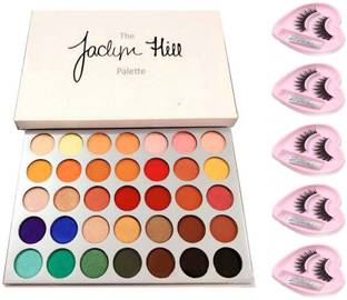 SHAGGY PROFESSIONAL JACKYLIN EYESHADOW PALETTE + 5PC HEART EYELASH WITH GLUE