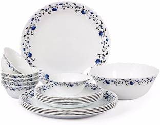 cello Pack of 19 Opalware Imperial Vinea 19 Pcs Dinner Set
