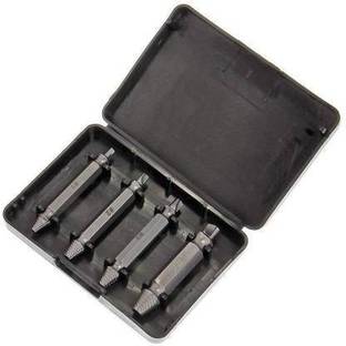 इबोफैब Damaged Screw Extractor Set Easy Out Screw Remover Extractor Kit Damaged Screw Extractor Set Easy Out Screw Remover Extractor Kit Drill Bits
