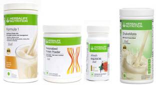 HERBALIFE FORMULA 1 BANANA + PROTIEN POWDER 200g + AFRESH TULSI + SHAKEMATE VANILLA Nutrition Drink