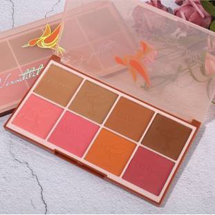 IMagic 8 Color 2-in-1 Blushing Contour Professional Palette 200 g