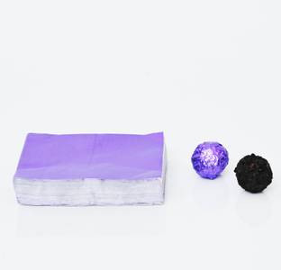 TDS PLUS WRAP TDS Violet Candy/Chocolate Wraps (Size 8cm x 12Cm) Pack of 200