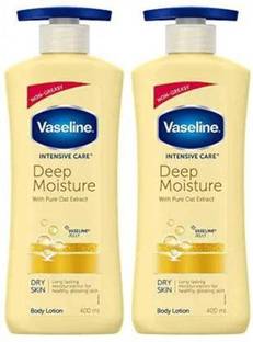 Vaseline DEEP MOISTURE BODY LOTION 600 ML X 2