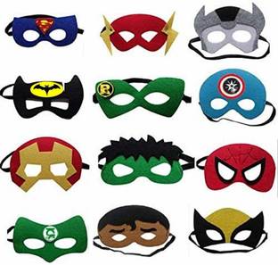 Jizo Superhero mask  Party Glow Ornament