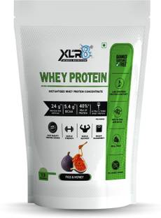 XLR8 Whey Protein with 24 g protein, 5.4 g BCAA - 1 lbs / 454 g Whey Protein