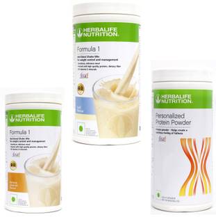 HERBALIFE Formula 1 Shake Banana+Kulfi with Protein Powder 400 Gram Whey Protein