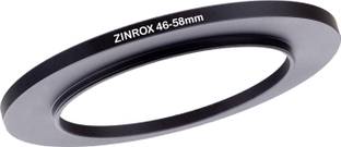 ZINROX 46-58mm Step Up Lens Filter Adapter Ring, - Size : 46mm to 58mm Stepping Ring Step Up Ring