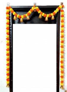 Happy Traders Orange, Yellow, Gold Marigold Artificial Flower