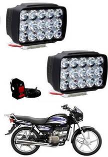 QZ DEVICE PZ15LED2PCSWITCHSWITCH0286 Fog Lamp Motorbike, Car LED for Hero (12 V, 40 W)