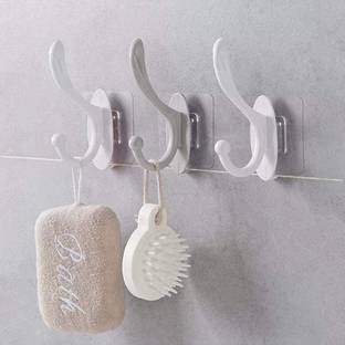 HFX 3pcs Self Adhesive Plastic Wall Hook for Home Hook 2