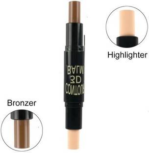 SHAGGY 2 IN 1 Highlighter And Concealer Contour Stick Concealer  Foundation