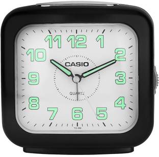 CASIO Analog Black, White Clock