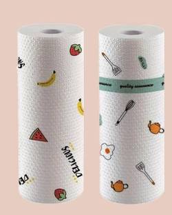 Bekner Kitchen Tissue Paper Durable Non-stick Oil Absorbing Paper Roll