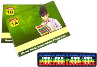 Aizu Abacus Math Learning Tool for Kids ( 17 Rods ) With two Abacus books