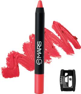 MARS Won't Budge Won't Smudge Non Transfer Lip Crayon With Sharpner Lipstick