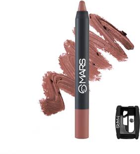 MARS Won't Budge Won't Smudge Non Transfer Lip Crayon With Sharpner Lipstick