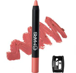 MARS Won't Budge Won't Smudge Non Transfer Lip Crayon With Sharpner Lipstick