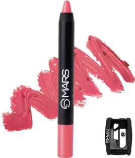 MARS Won't Budge Won't Smudge Non Transfer Lip Crayon With Sharpner Lipstick