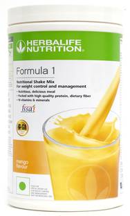 Herbalife Nutrition Formula 1 Shake Mango Flavor For Weight Loss Protein Shake