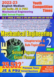 English Medium JE & PSU Mechanical Engineering Chapter-Wise Solved Papers Vol-2