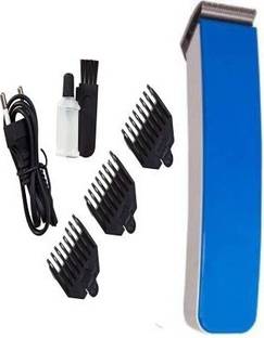 Trifles BLUE CLASSIC LOOK BEARD MUSTACHE HAIR CUTING MACHINE ELECTRICAL HAIR REMOVEr Trimmer 45 min  Runtime 3 Length Settings