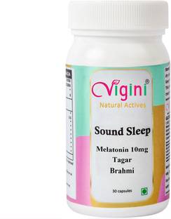 Vigini Non Habit Forming Melatonin 10mg Medicine Deep Sleep & Restful Sleeping Cycle