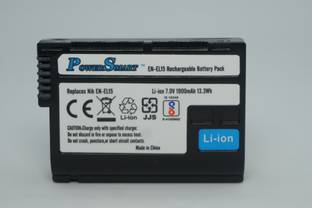 पॉवर स्मार्ट EN-EL15 Rechargeable Battery Pack Compatible with Nikon Z6 II, Z7 II,Z5,Z7,Z6, बैटरी