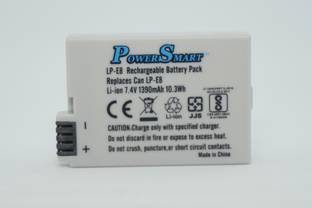 Power Smart LP-E8 Rechargeable  Pack Compatible with Canon EOS 600D,650D,700D Camera  Battery