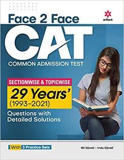 Face To Face CAT 29 Years (1993-2021) Sectionwise & Topicwise solved paper 2022