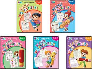 Math Worksheets (Set of 5 Books)