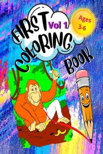 First Coloring Book  - For Kids Vol 1